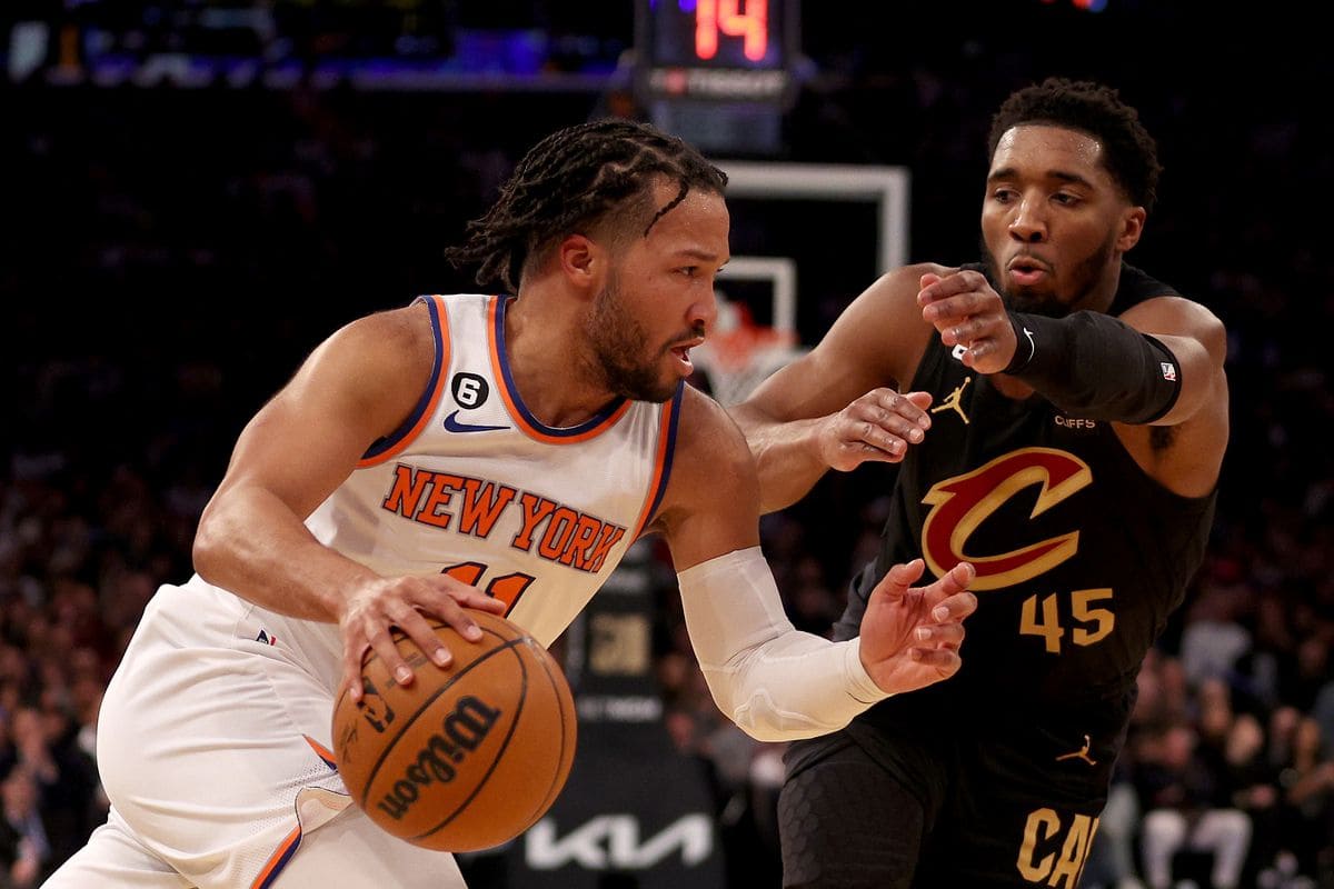 Knicks Cavaliers the streak of Jalen Brunson Archysport