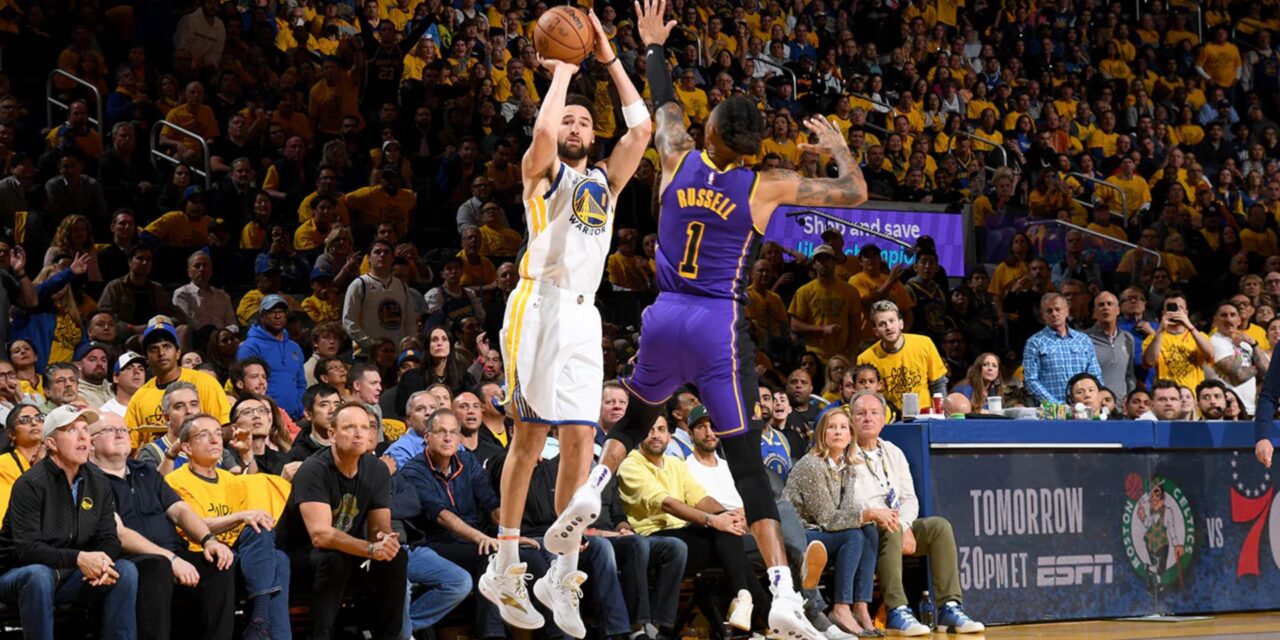 Play of the week: Klay Thompson così non si può fermare