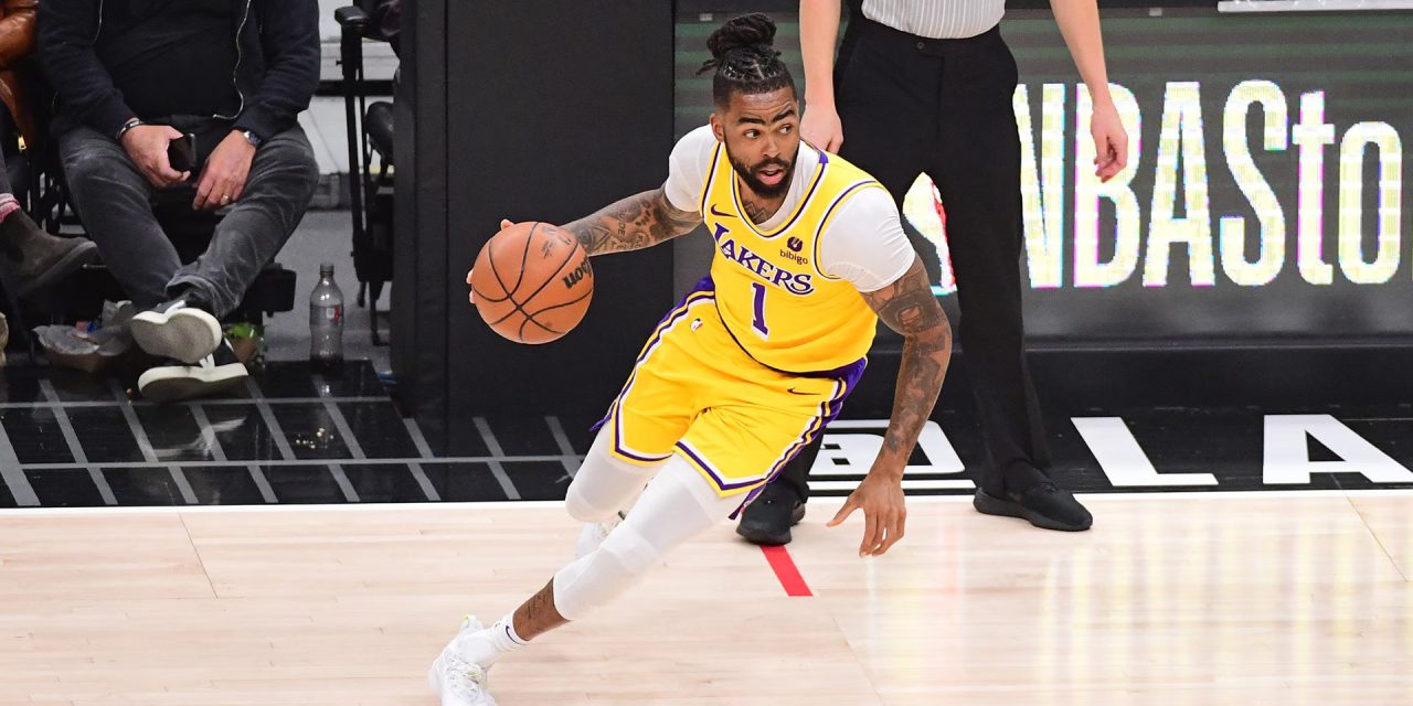 Lakers, D’Angelo Russell ha un tifoso speciale