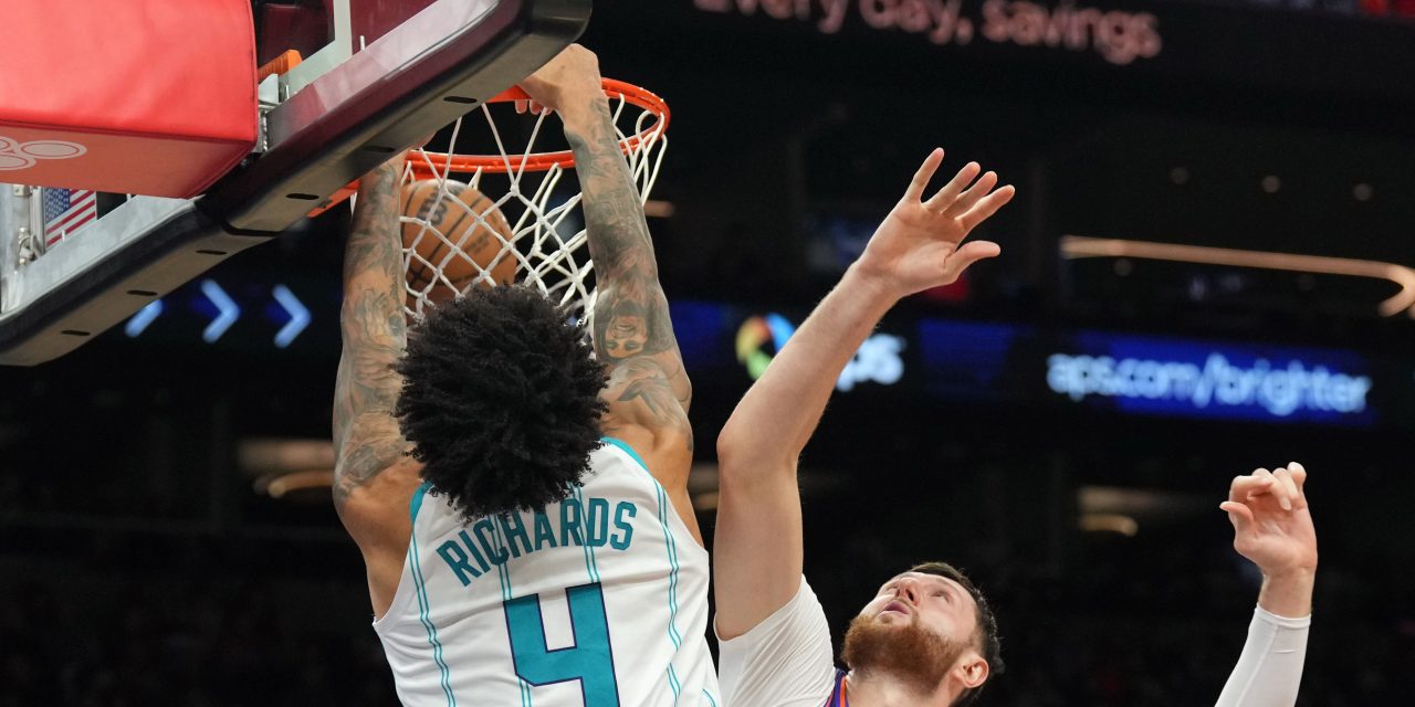 TRADE ALERT – Nick Richards ai Phoenix Suns