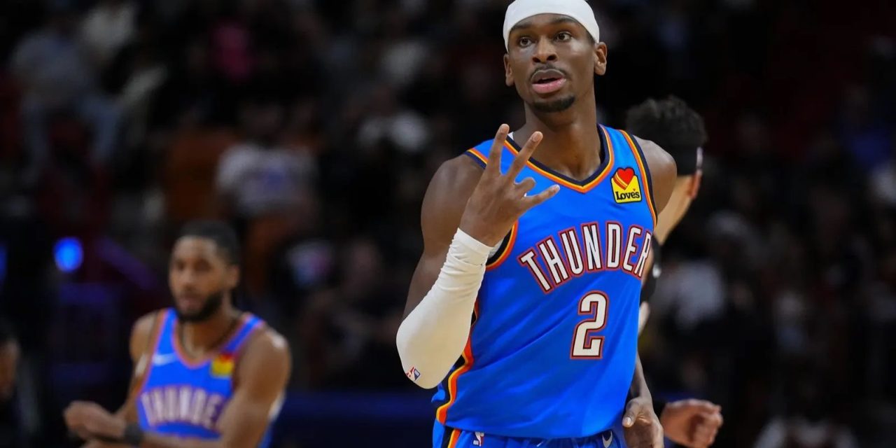 La stagione di Shai Gilgeous-Alexander è la migliore nella storia dei Thunder