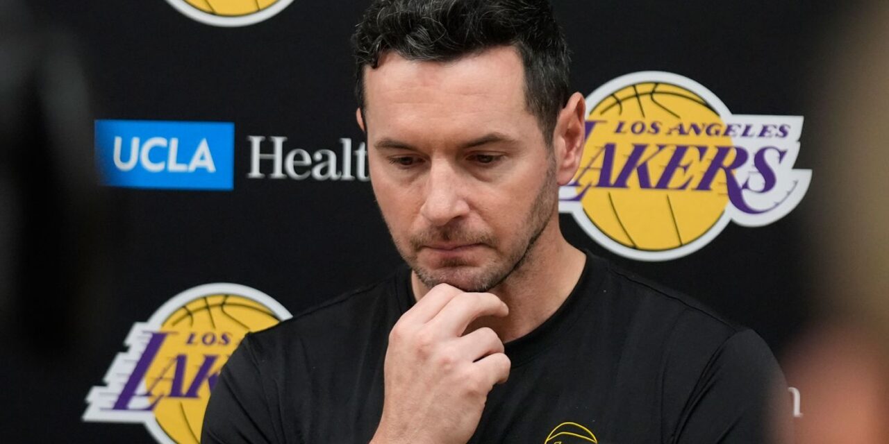 JJ Redick e la sfortuna dei Lakers: “I nostri avversari sono sempre al completo”