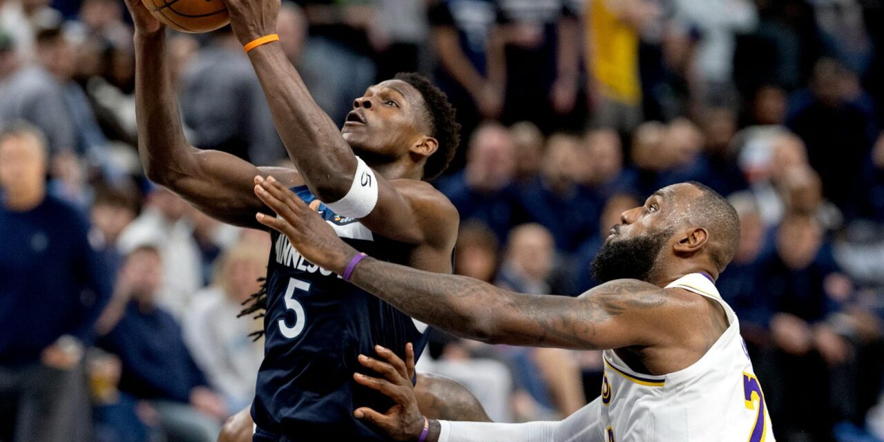 Anthony Edwards sta distruggendo i suoi idoli