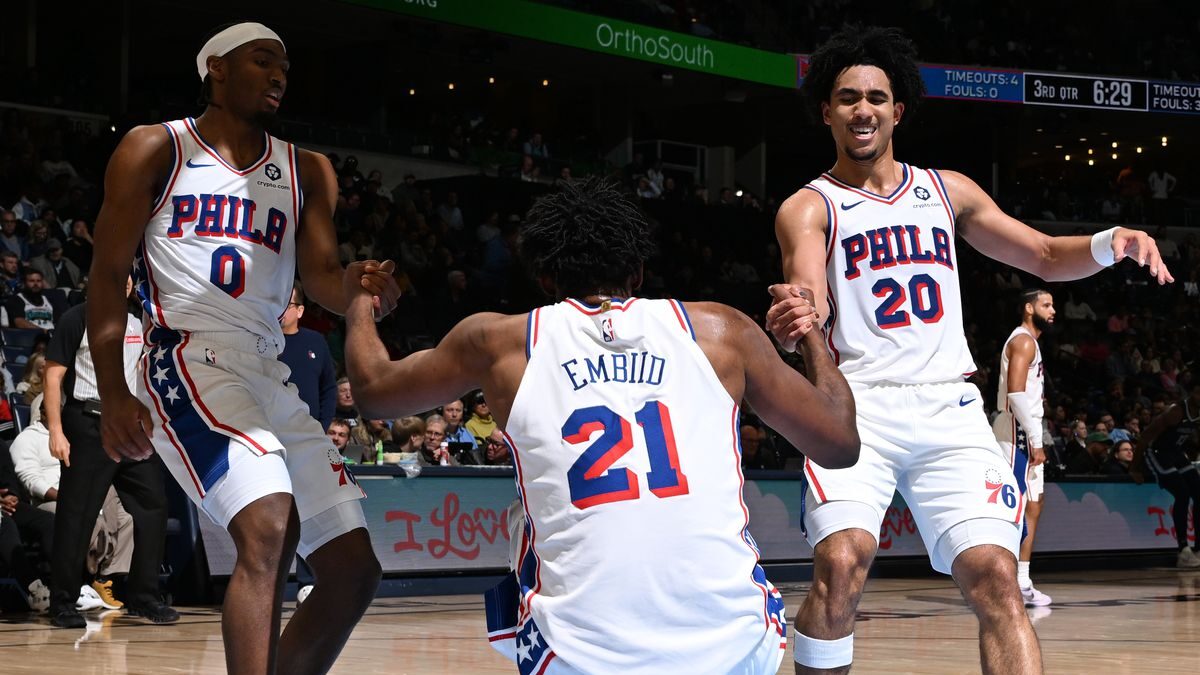 Embiid, Maxey, McCain: i volti dei Sixers