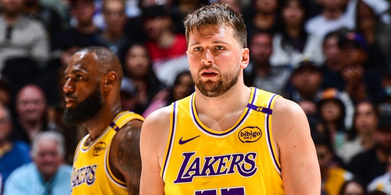 Lakers, frizioni con LeBron James nella transizione all’era Doncic