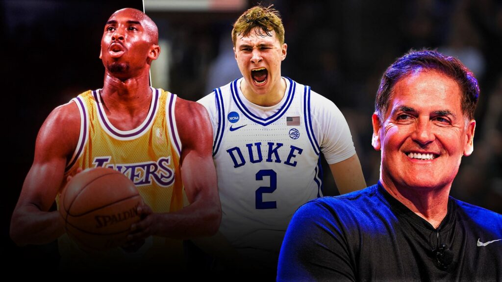 Cooper Flagg Kobe Bryant Mark Cuban Dallas Mavericks