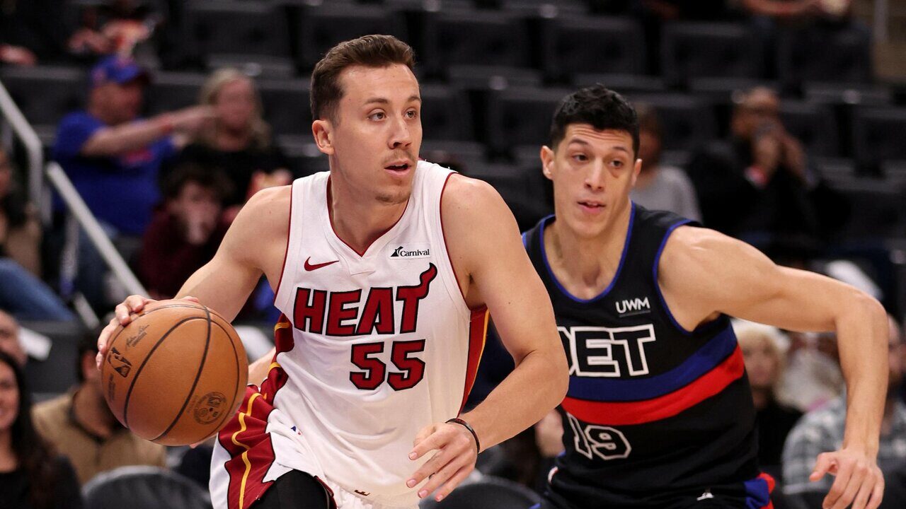 Simone Fontecchio Duncan Robinson Heat Pistons