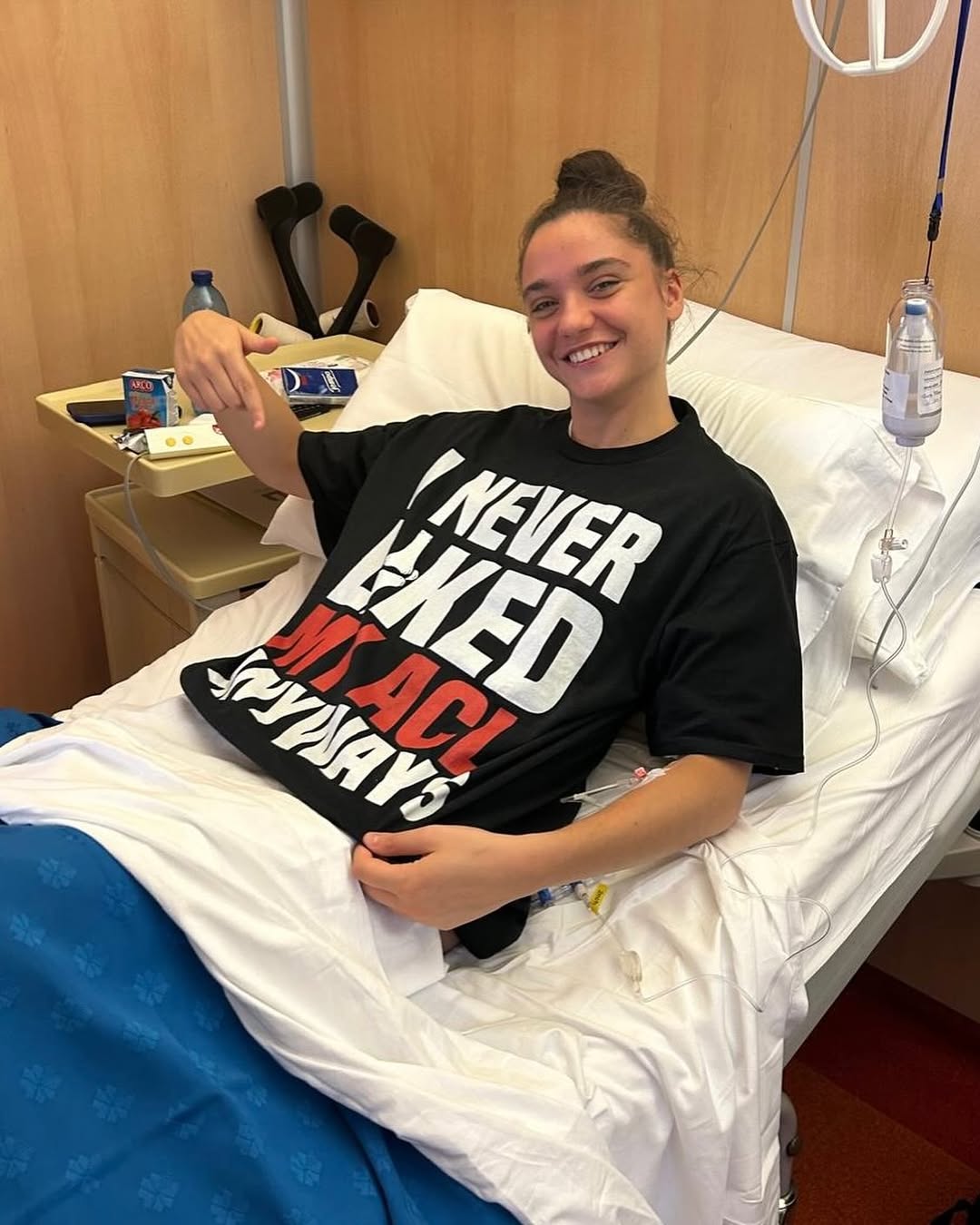 Matilde Villa, operazione al crociato