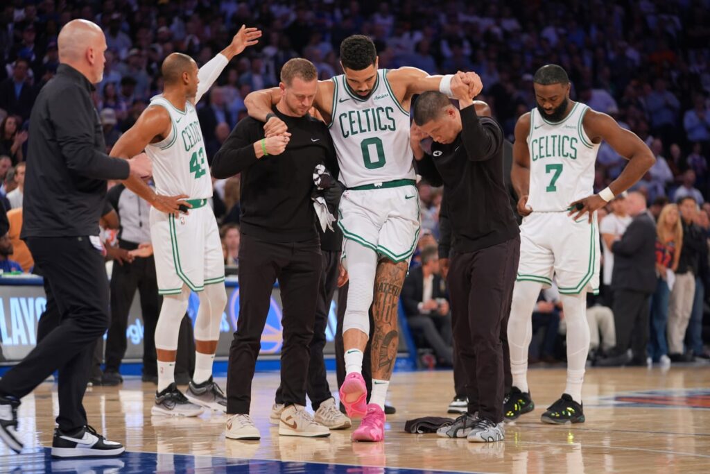 Jayson Tatum infortunio