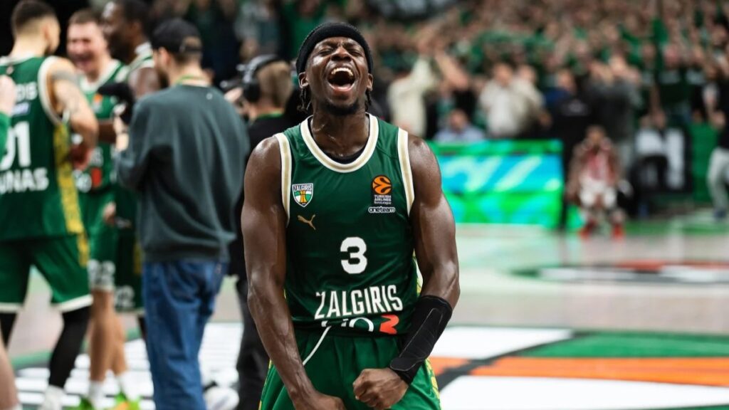 Sylvain Francisco con la maglia dello Zalgiris in Eurolega, sognando la NBA