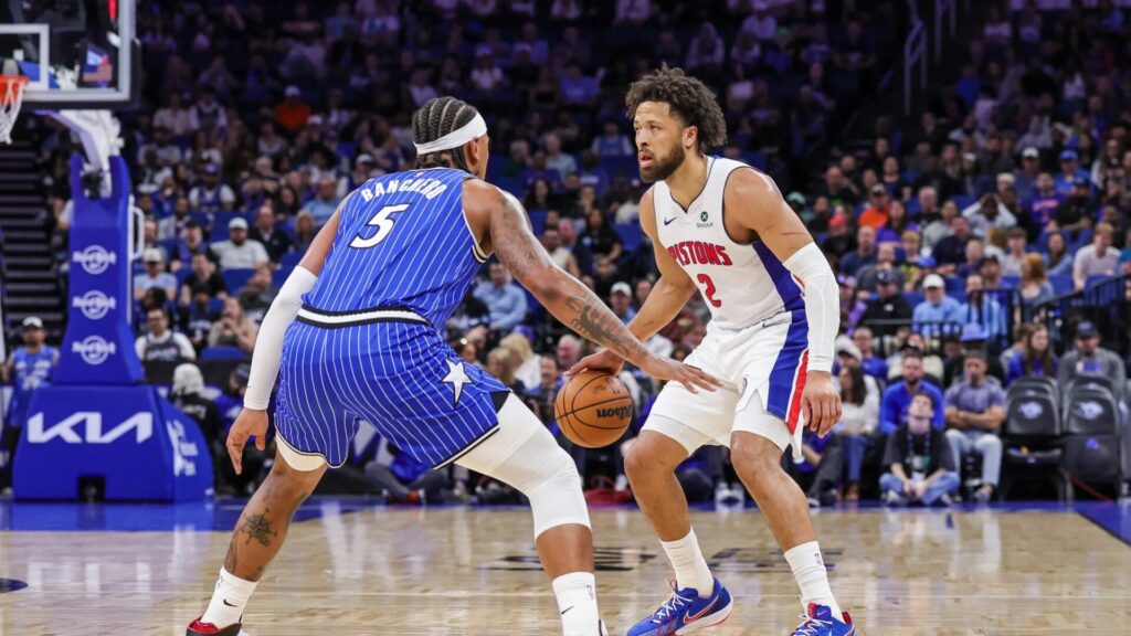 Paolo Banchero Cade Cunningham Detroit Pistons Orlando Magic