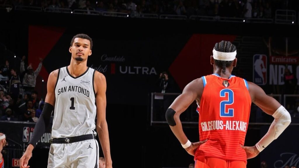 Thunder contro Spurs, Shai Gilgeous-Alexander contro Wembanyama NBA