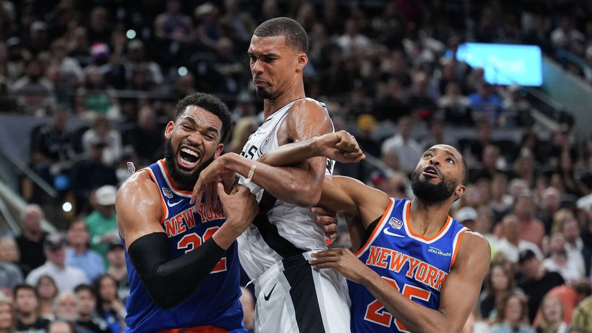Wembanyama contro i Knicks alle NBA Finals