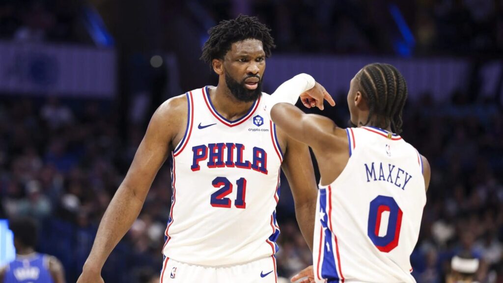 Maxey Embiid 76ers NBA