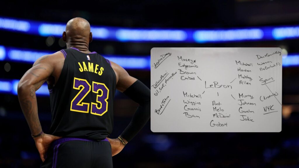 Il futuro di LeBron James è nella lavagna bianca di Rich Paul