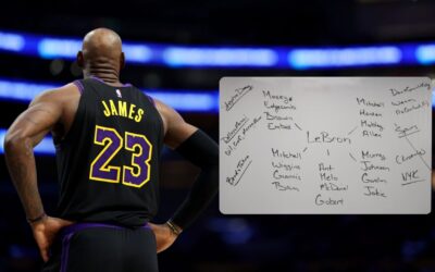 Il futuro di LeBron James lo ha rivelato una lavagna